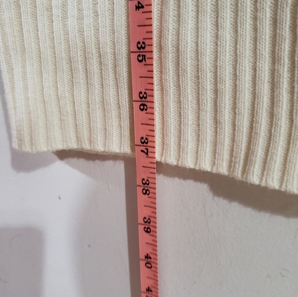 Cream sweater dress, size M, Jacqueline  de Yong - Picture 3 of 3